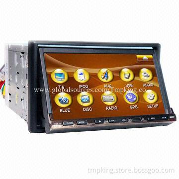New 7" Touch Screen 2-DIN Universal Car DVD Player, ATV/GPS/3G/Wi-Fi/GPS/Bluetooth/iPod/AM/FM Stereo